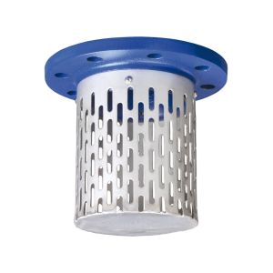 Inlet Filter Flanged Suction Strainer , Stainless Steel Basket Strainer