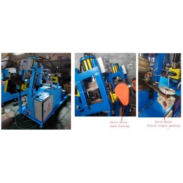 Galvanized Hydraulic Pressure Type Staples Forming Machine