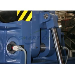 High Efficiency Roll Plate Bending Machine Human Machine Interface Intelligent