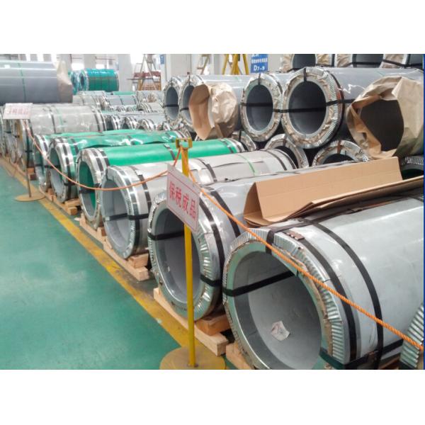 430 / 2B Cold Rolled Stainless Steel Coils With No.8 / 8k , No.4 Of 320 Grit 180 Grit , HL With Laser PE