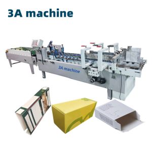 Experience Production with 580D Carton Folder Gluing Machine and Optional
