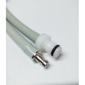 GE Ohmenda Datex Nibp Cuff Connectors 2 Grey Tube And Plastic Connectors