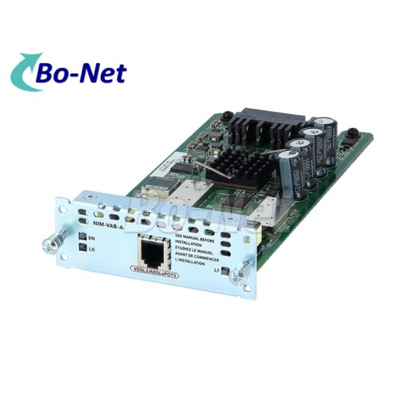 Quality NEW CISCO NIM-VAB-A 8000 Series Edge Platforms Modules And Cards Series Multi-mode VDSL2/ADSL/2/2+ NIM Annex wholesale