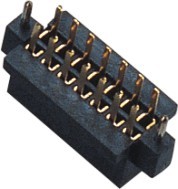 1.27 mm Female Header Double Row S/T W/T ﹣40℃ to +105℃ Operation Temperature