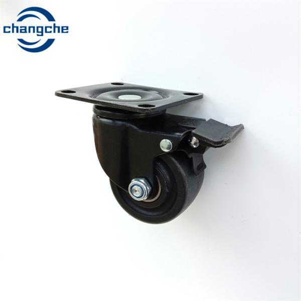 Oilproof Rubber Heavy Duty Caster Wheels For Moving Heavy Equipment