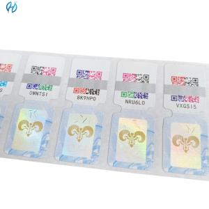 Cheap Permanent Scalability Removable Security Labels QR Code Label for Product Application Product Packaging and Products for sale