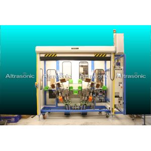 China Sounproof Ultrasonic Handheld Riveting Welder / Ultrasonic Plastic Welding Machine 30Khz on sale