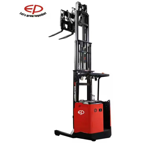 Quality Double Scissors 1.2t Mini Electric Stacker Reach Truck wholesale