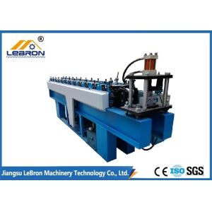New type 2018 Blue color PLC Control Automatic Cable Tray Roll Forming Machine made in china long time service