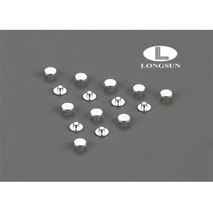 Electrical Contact Rivets Solid Round Head With Eco - Friendly Materials