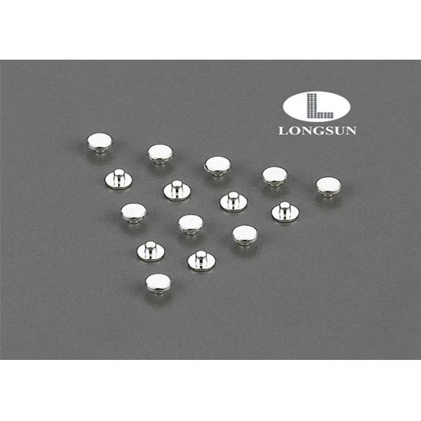 Quality High Electrical Conductivity Electrical Contact Rivets Three Parts Composite wholesale