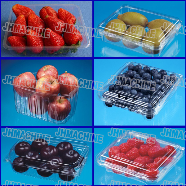 CE Standard PP food grade Trays Automatic Vacuum Thermoforming Machine for sale