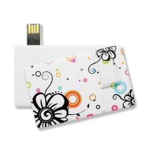Printing Card USB Credit Card Flash Drives 1GB 2GB 4GB Promotion