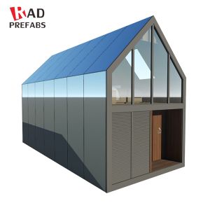 China RAD Luxury Glass Movable Design Easy / Fast Install Prefab Loft Homes on sale