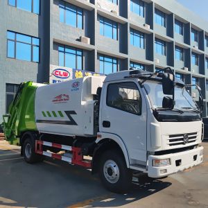 China CLW 4x2 Refuse Rubbish Transport Collector Transfer Waste Compactor on sale