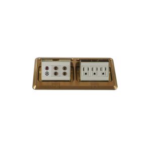 Cheap Brushed Metal Face Floor Mounted Pop Up Box for sale