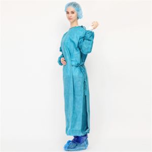 Durable S-2XL Disposable Surgery Gowns Surgical Scrub Gown For Operating Rooms