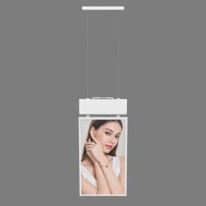 43 Inch High Brightness Dual-Sided Hanging Display Network Enabled And Ultra Bright