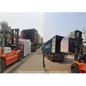 Bopp Rotary Blades Plastic Waste Shredder PP Films With Sharpener