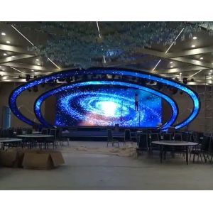 Standing Flexible LED Screen Stadium Basketball Cube P5 P6 SMD3528 3 In 1 Pixel