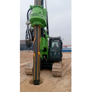 Cheap Tysim Kr125 Mini Piling Rig Machine Pile Foundation 125 KN.M 37m Drilling for sale