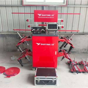 China Truck Wheel Alignment Machine Camera based commercial wheel axle alignment system   2.4GHz Bluetooth wireless transmission technology Bus Wheel Alignment Equipment on sale