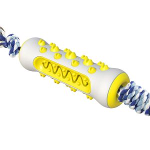 Pet Toy Molar Stick Bite Resistant With Rope Bones Dog Toothbrush Dog Toy