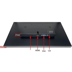 15.6-Inch Industrial-Grade Metal Touchscreen Display Full HD 1920x1080 IPS Panel