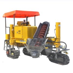 Multi Functional Slipform Paver Slip Form Paver Machine For Curbs Gutters