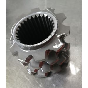 2-4 Flighted High Transition Extruder Screw Elements Kneading Block