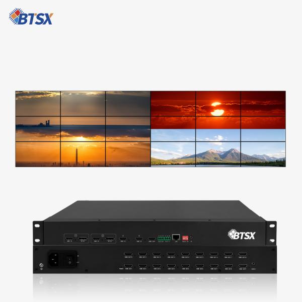 Quality Optimal Display Solution HDMI Video Wall Controller with 24-bit RGB444/YUV444/YUV422/YUV420 Color Depth wholesale