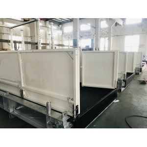 Width 2800mm Epoxy Paint Crane Loading Deck For Tools And Materials