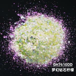 Bulk Chunky Loose Rainbow Holographic Glitter Sequin Polyester 3D Cats