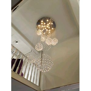 Modern Lustre Crystal Ball Design Chandelier Large Crystal Ball Chandelier(WH-NC