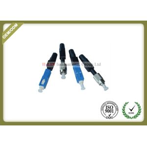 SC FC Embedded Type UPC Fiber Optic Adapter Fast Connector Single Mode