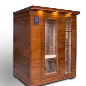 Infrared Sauna Indoor Wet Detox Room Computer Control Panel Lightwave Wet Sweated Steam Bath