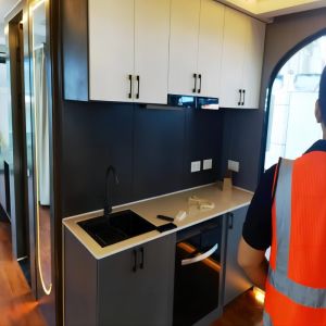 Environmental Protection Mobile Tiny Hotel Prefabricated Space Capsule Container