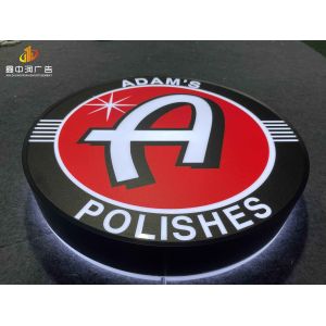 Factory Customized Wall Mount Logo Light Box Backlight Letters Shop Sign Board