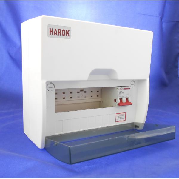 Rcd Controlled Distribution Box 100a 6 Way Consumer Units For Electrical