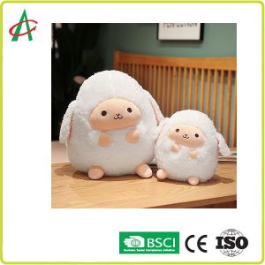 23cm 30cm Eiderdown Cotton Filled Sheep Plush Toys Pillows
