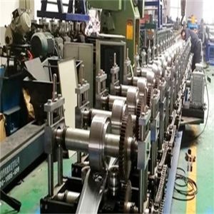 12 Roller Stations Vineyard Post Roll Forming Machine GI Material