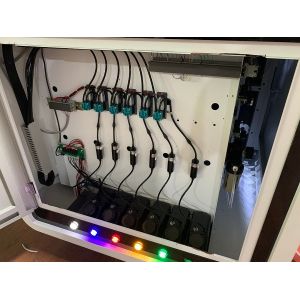 High Speed UV Roll To Roll Printer Ricoh Head For Leather Printing