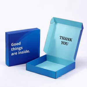 Custom Design Printed Paper Mailer Shipping Boxes With Logo Packaging for