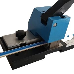 Cheap Blue Manual Die Cutting Creasing Matrix Cutter 16cm Height Stainless Steel Best Pric for sale
