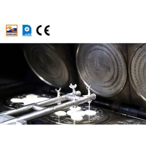 High Capacity Waffle Cone Production Line 380V Automatic Wafer Biscuit Maker