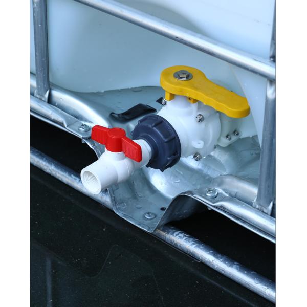 Reducing Hexagon Head Code PP IBC Tank Fitting Adapter S60x1 for Industrial Applications