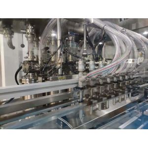 Dishwashing Bottle Liquid Filling Machine With 2-12 Nozzles