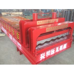 Glazed Color Roof Tile Roll Forming Machine