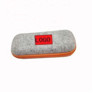 Multifunctional Felt Glasses Case Eco Friendly Glasses Case Customizable