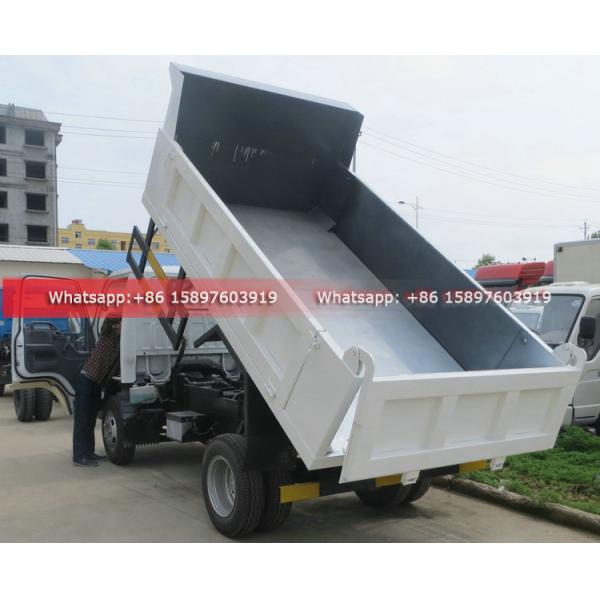 Philippines ISUZU NKR 4KB Small Light Dump Truck 5Tons 130HP Euro 5 Engine For Sales